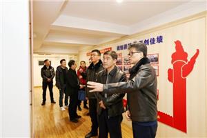 省保安协会来我市进行优秀会员单位复核和保安员慰问